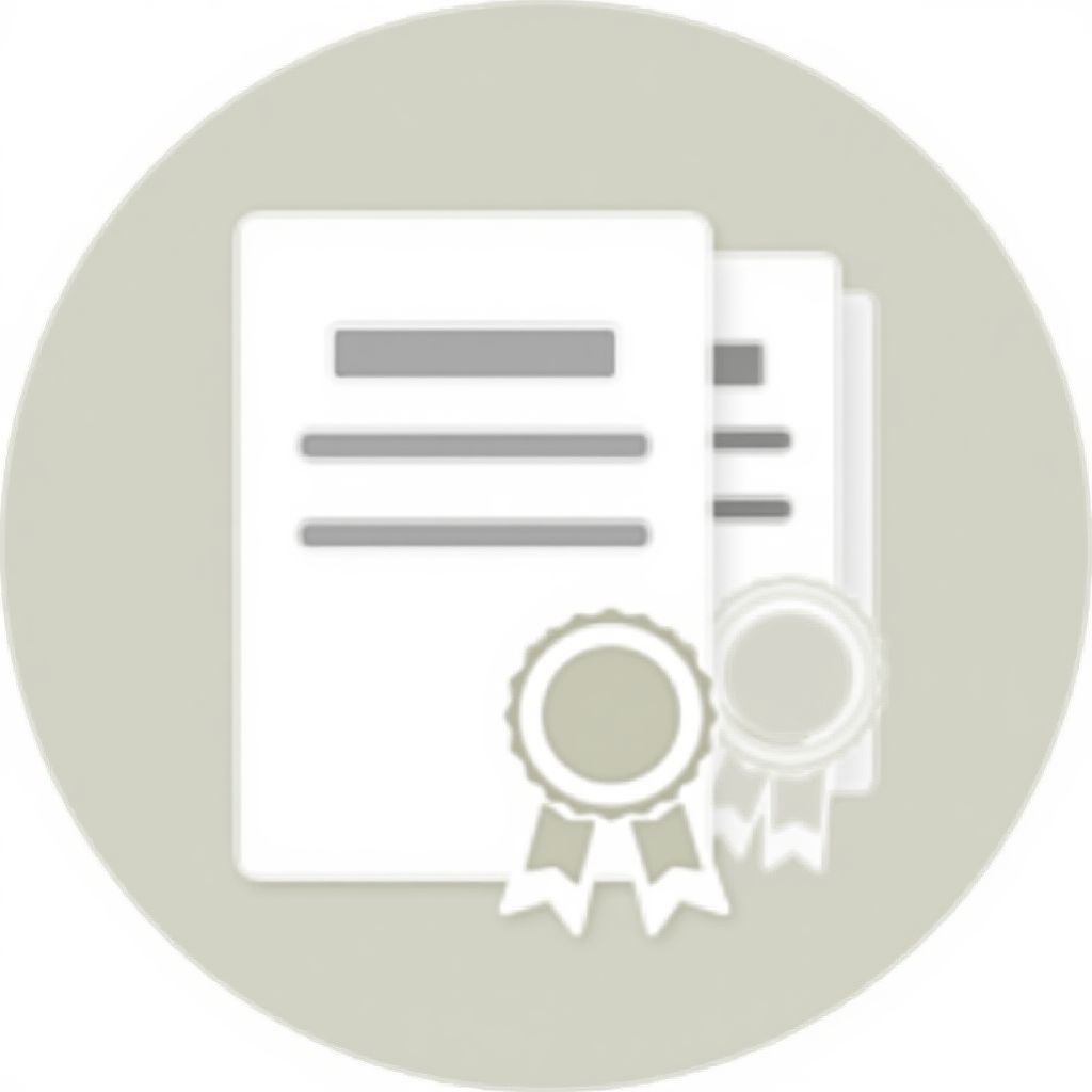 Ikona certifikace